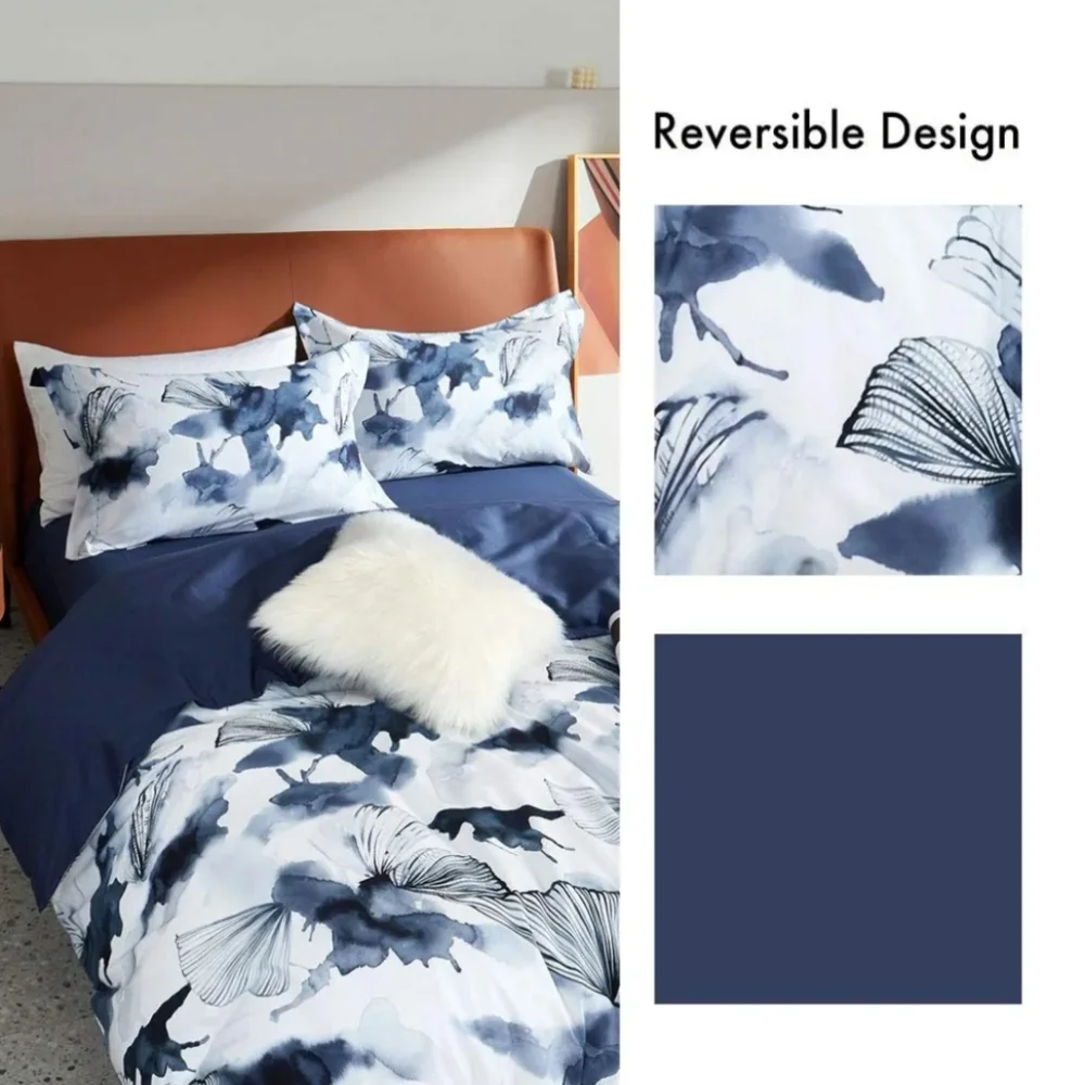 NEW MILDLY 500 THREAD COUNT HIGH QUALITY COTTON DUVET SET SIZE FULL